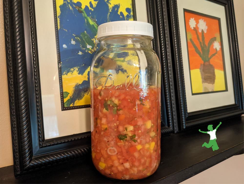 5-Minute Fermented Salsa Trick