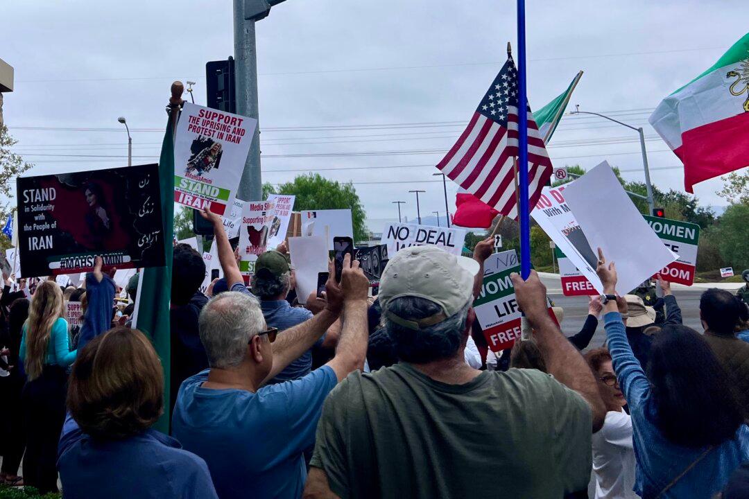 Biden Welcomed to Orange County With Protests