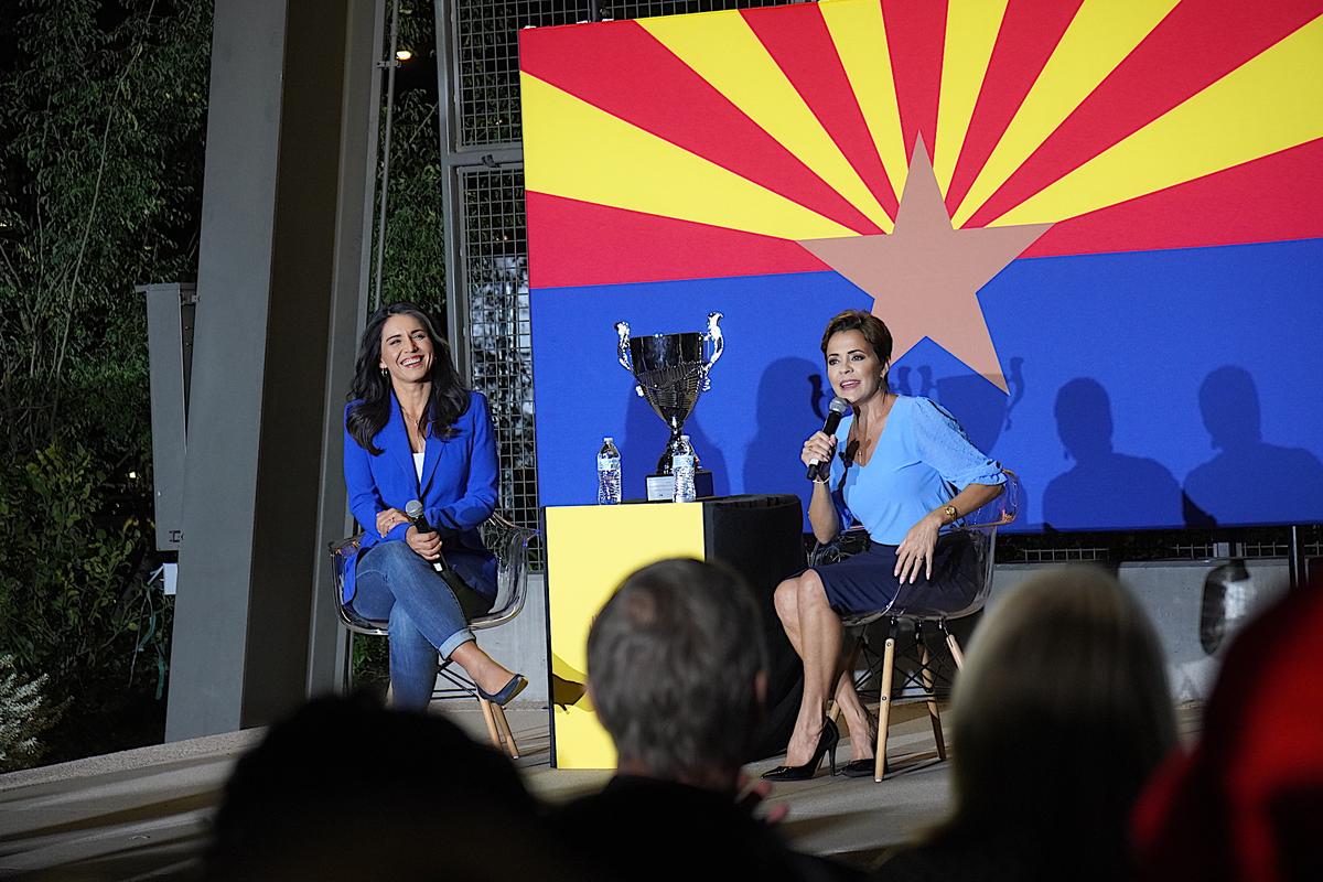 Tulsi Gabbard Decries ‘Insane’ Democrat Leadership at Arizona Rally in Support of Kari Lake