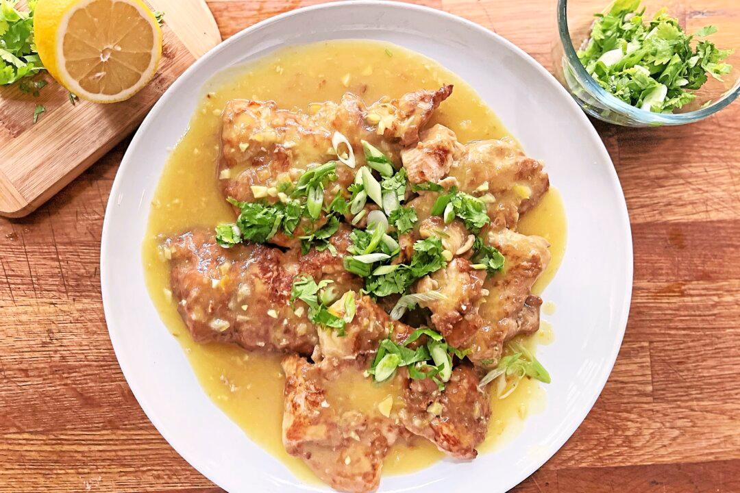 Double Lemon Chicken With Cheat’s Preserved Lemon
