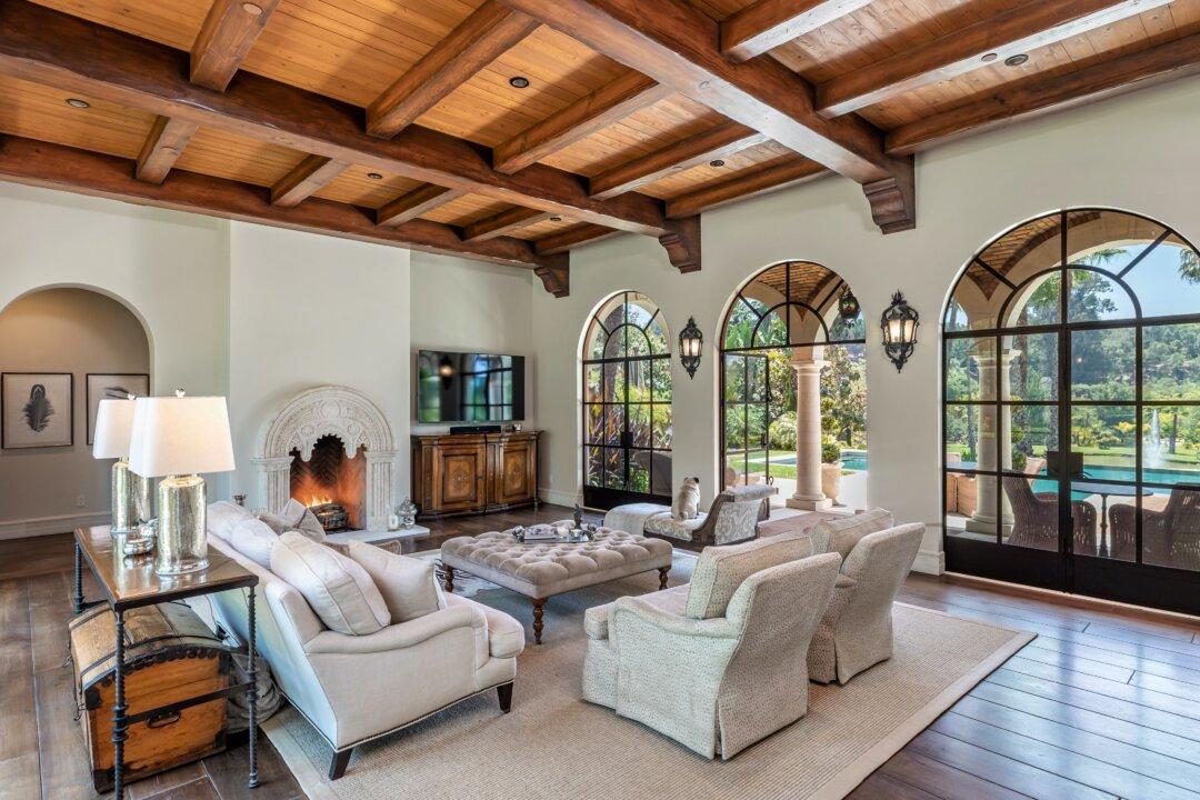 Tuscan Estate in Santa Barbara, California