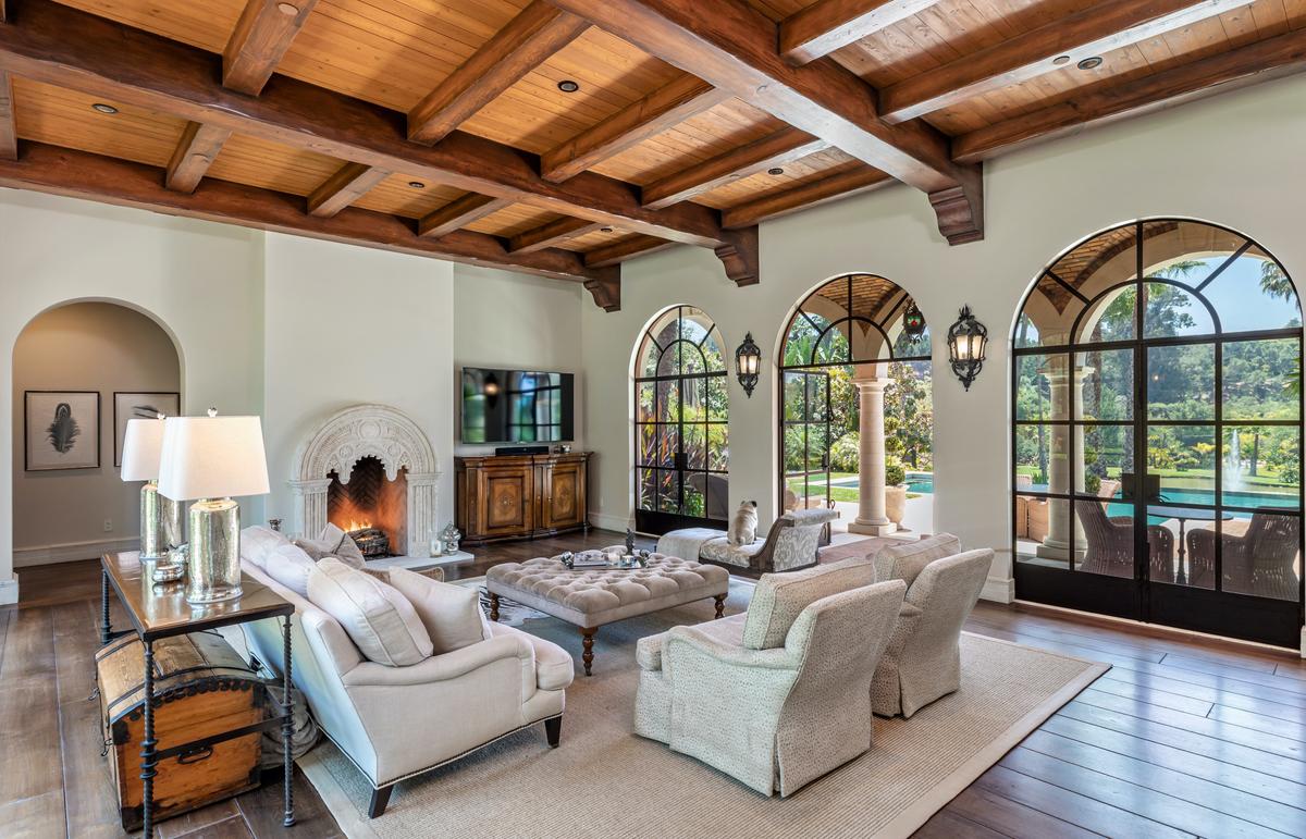 Tuscan Estate in Santa Barbara, California