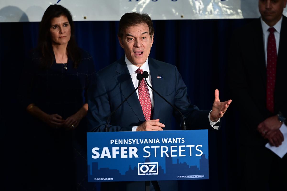 Oz Boasts About Endorsement From Fetterman’s Hometown Newspaper