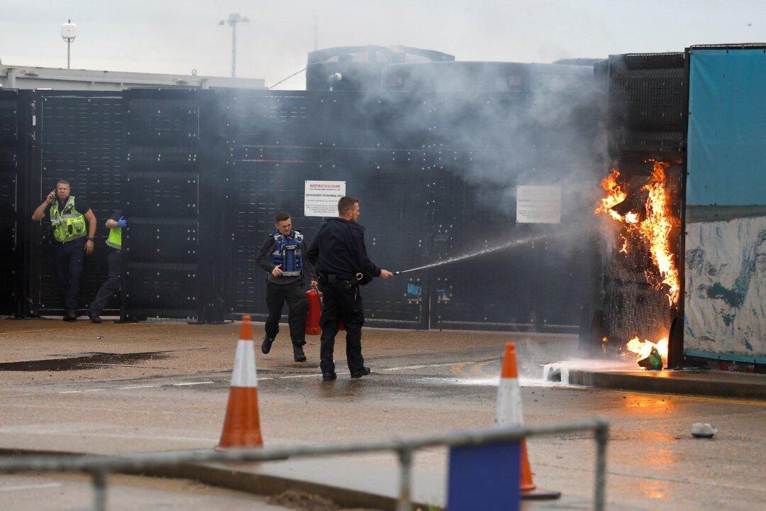 UK Immigration Center Firebomb Attack Declared ‘Terrorist Incident’