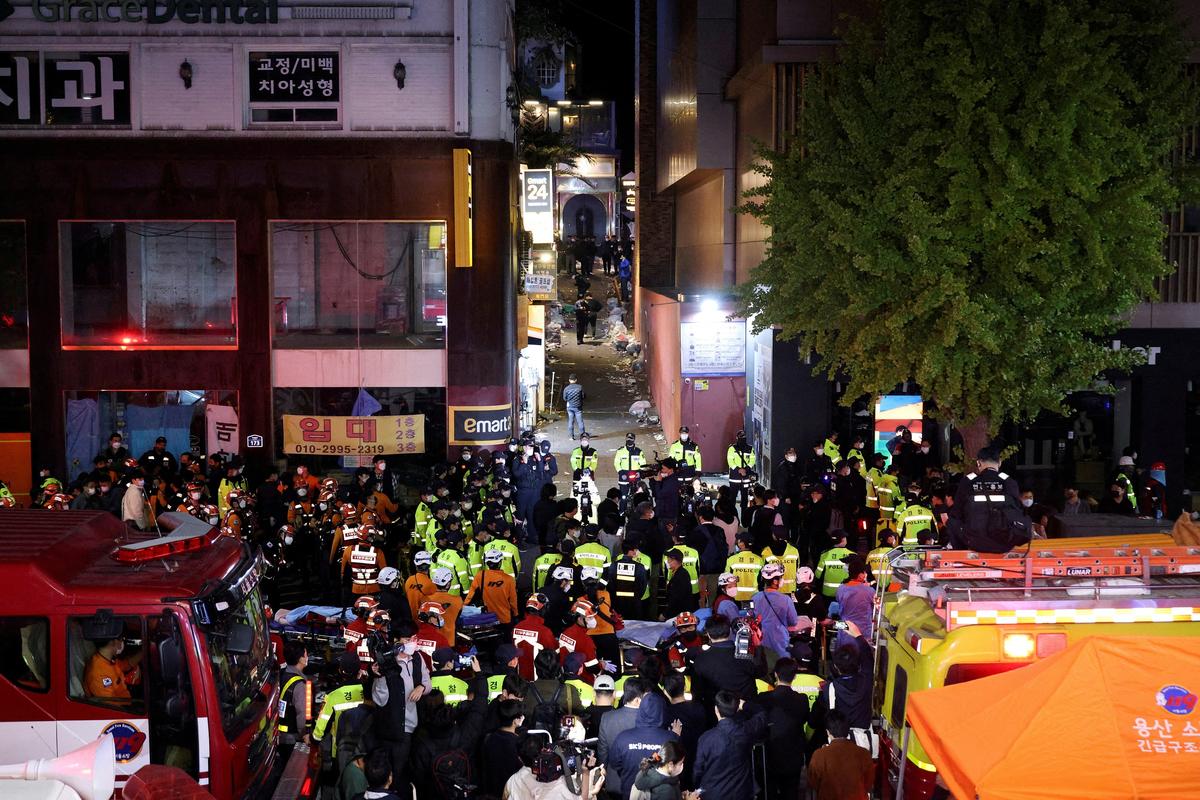 26 Foreigners, Including 2 American Students, Killed in Halloween Crush in South Korea