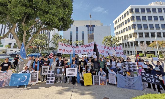 Groups in Los Angeles Join China’s COVID Lockdown Protests, Calling for CCP to Step Down