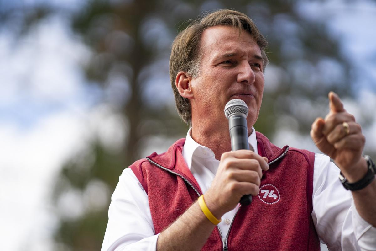 Virginia Governor Arrives in Taiwan for Bilateral Talks With Island’s President