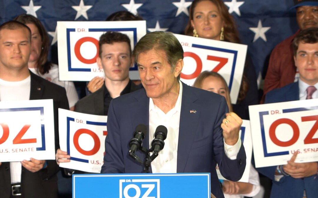 Oz Tells Pennsylvania Supporters Senate Race Hinges on Three Issues