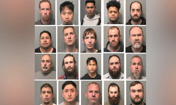 20 Arrested in Indiana for Child Sex Crimes in Multi-Day Sting Operation