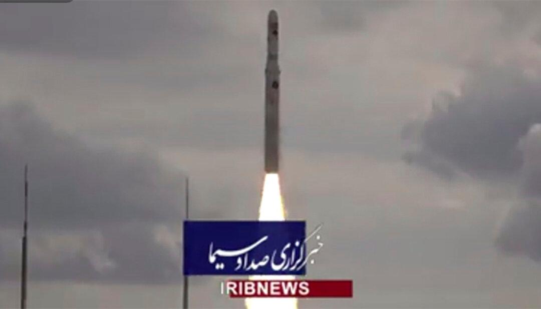 Iran Revolutionary Guard Launches Rocket Amid More Protests