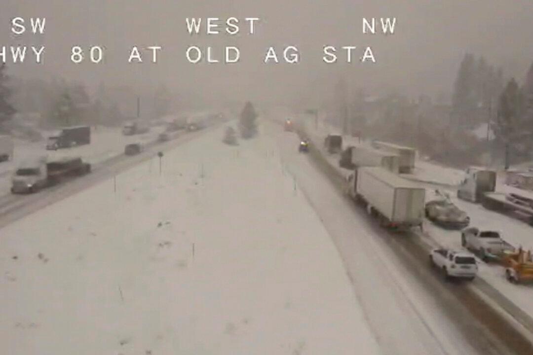 California Hit by Rain, Snow, Tornado on Election Day