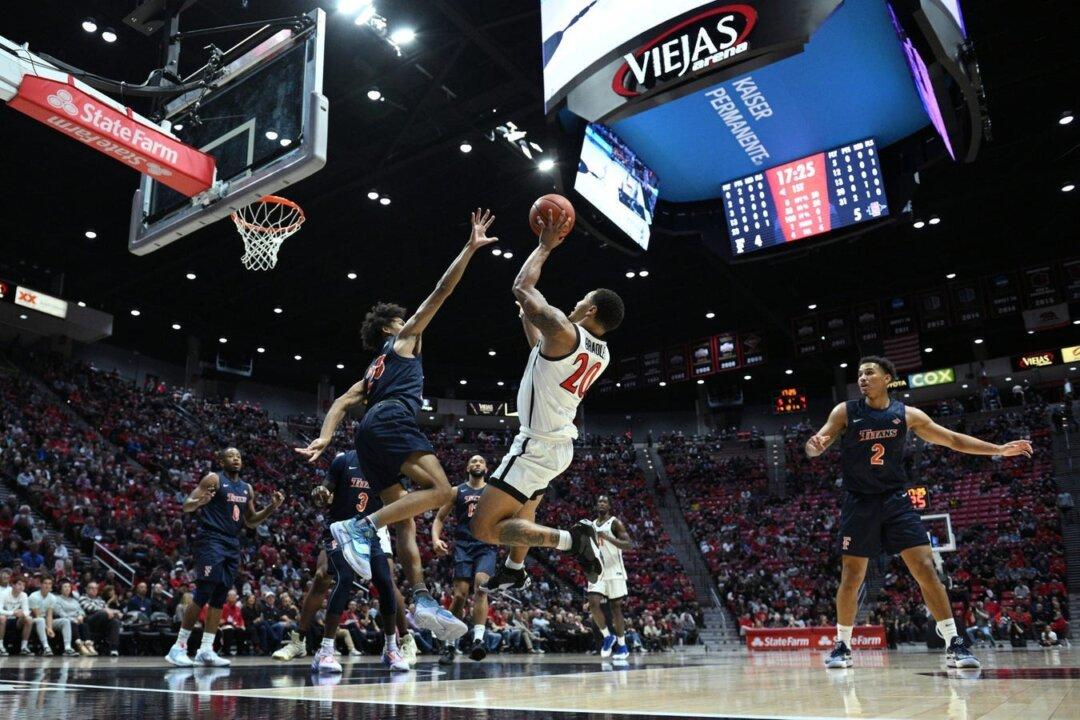 In Opener, No. 19 San Diego State Routs Cal State Fullerton