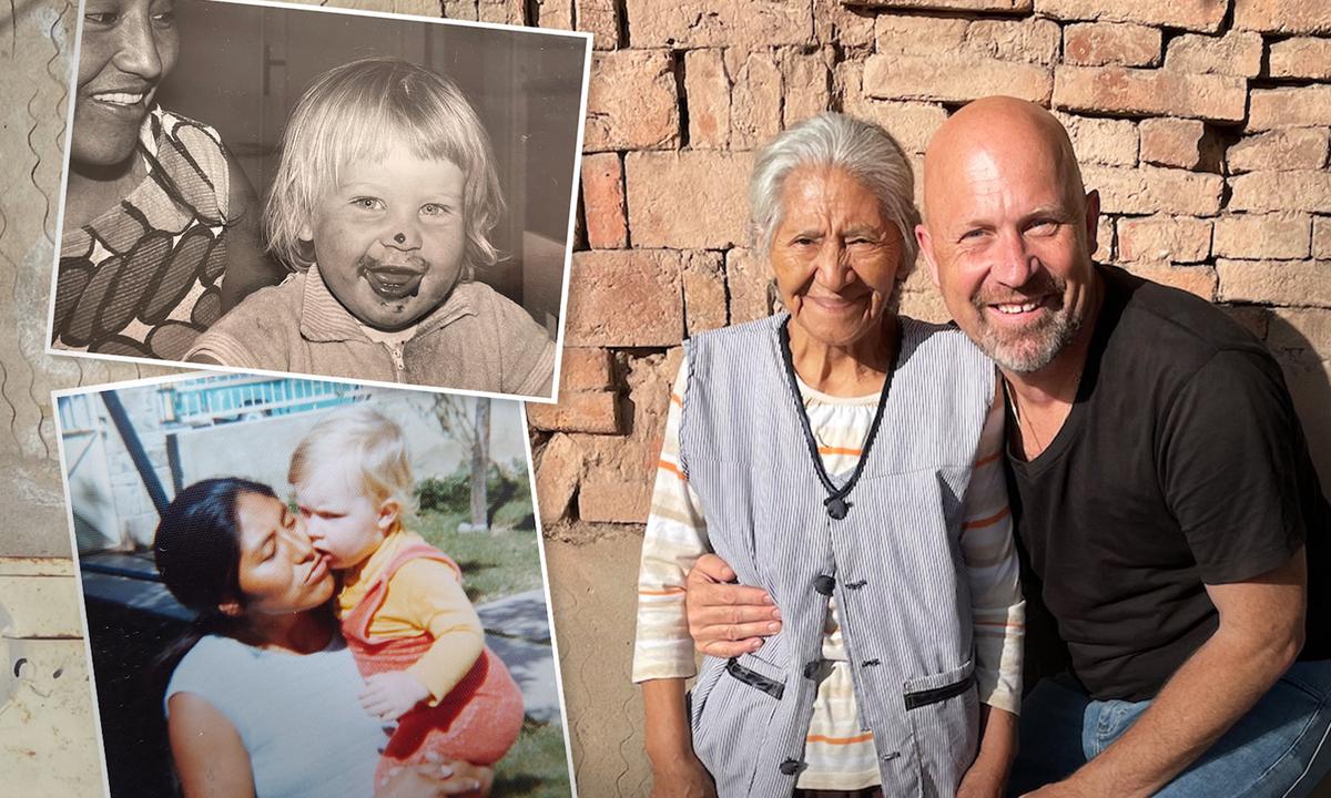Man Travels Halfway Across the World to Reunite With His Childhood Nanny After 45 Years