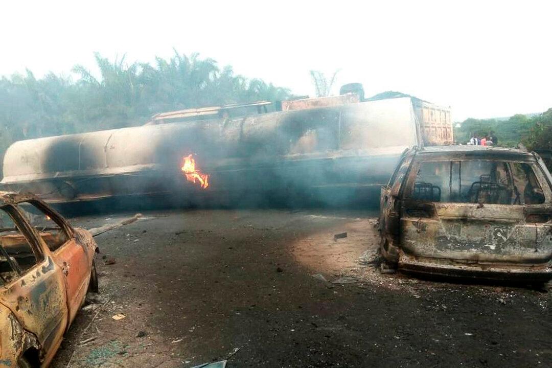 12 Killed in Nigeria Gasoline Tanker Explosion, Police Say