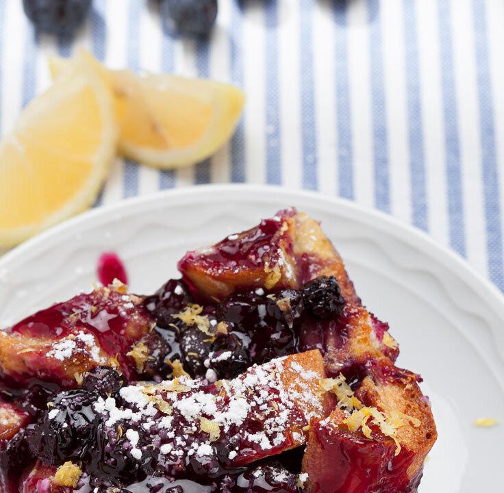 Blueberry French Toast Casserole