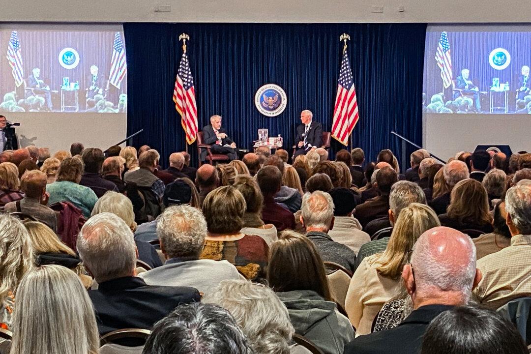 Mike Pence Debuts New Book at Reagan Presidential Library