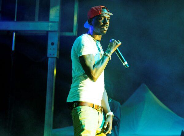 Young Dolph performs at The Parking Lot Concert in Atlanta on Aug. 23, 2020. (Paul R. Giunta/Invision via AP)