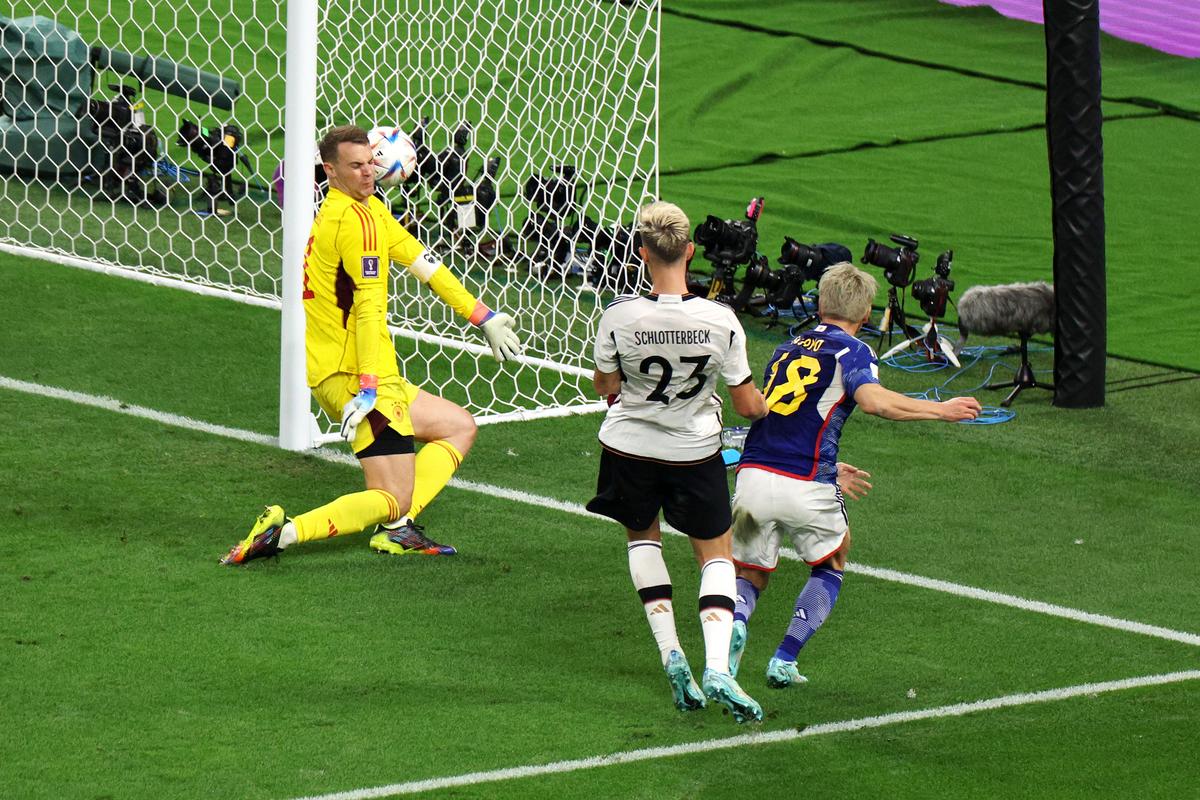 Japan Gets 2 Late Goals to Upset Germany 2–1 at World Cup