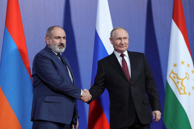 Russia–Armenia Ties Bottom Out as Yerevan Reconsiders Alliance With Moscow