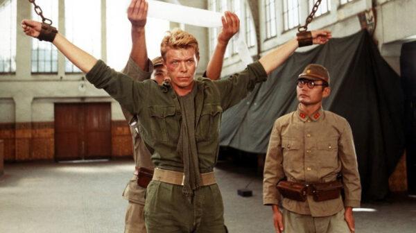 Maj. Jack Celliers (David Bowie) in “Merry Christmas Mr. Lawrence” (Shochiku Fuji)