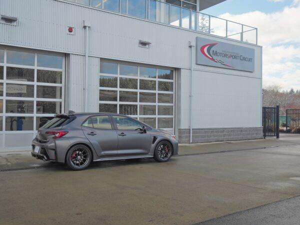 Media event held at a B.C. racetrack. (By Benjamin Yong)