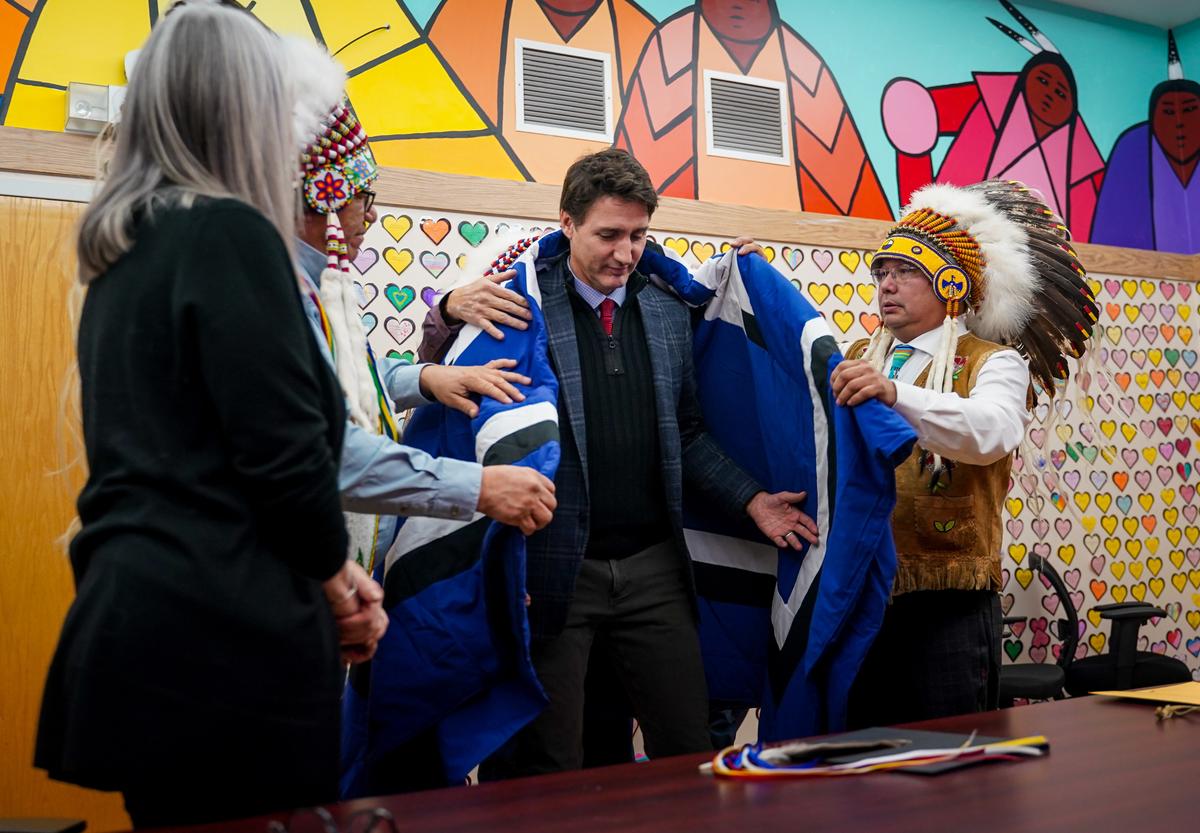 Trudeau Announces $62.5 Million in Health Initiatives During Visit to Tragedy-Struck First Nation