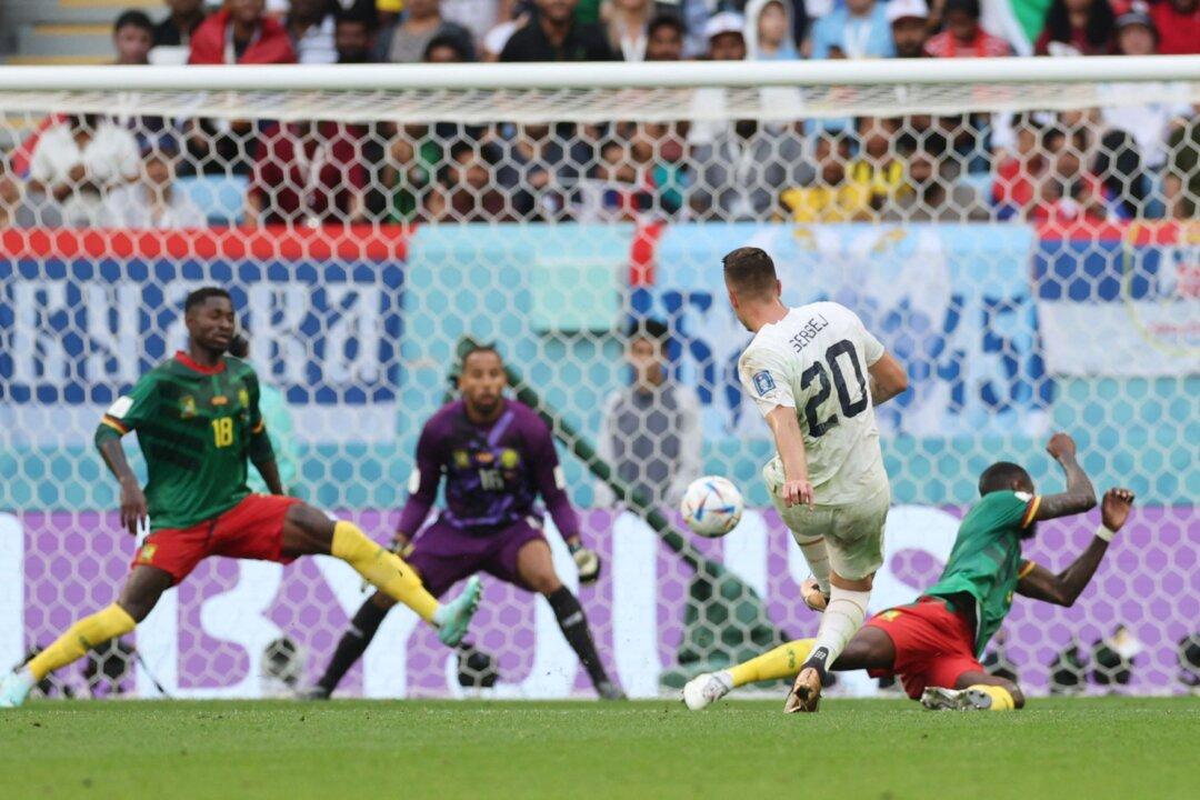 Aboubakar Rescues Cameroon in Comeback Draw With Serbia