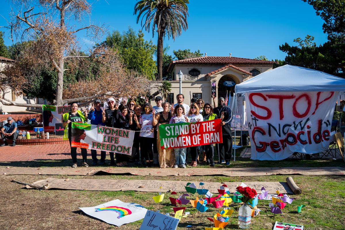 California Iranians Join 4-Day Hunger Strike in San Diego