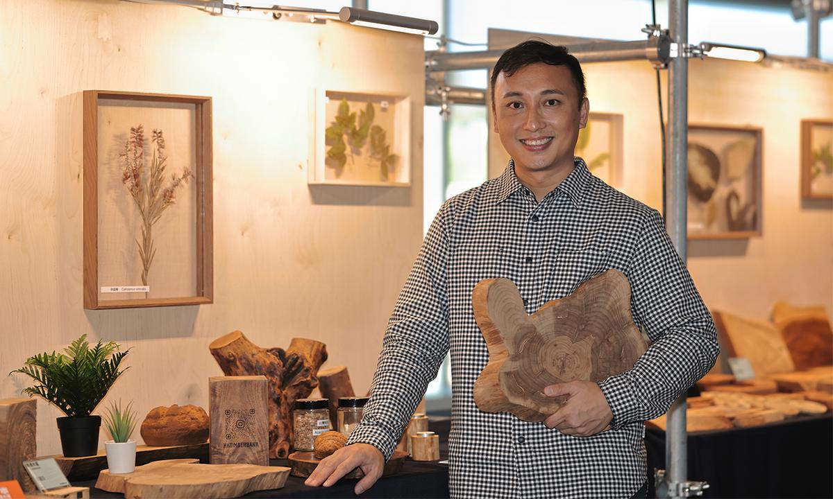 Architect Founded Company That Upcycles Wood Into Exquisite Furniture and Art Decor