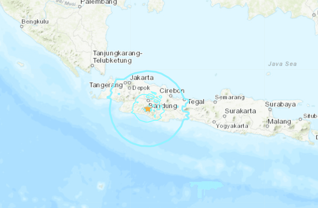 Magnitude 6.4 Quake Hits Indonesia’s West Java