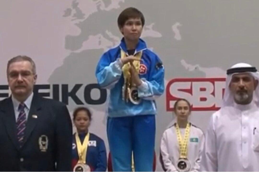 HK Protest Song Played Again Instead of CCP Anthem at Asian Classic Powerlifting Championship
