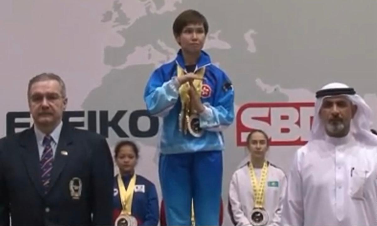 HK Protest Song Played Again Instead of CCP Anthem at Asian Classic Powerlifting Championship