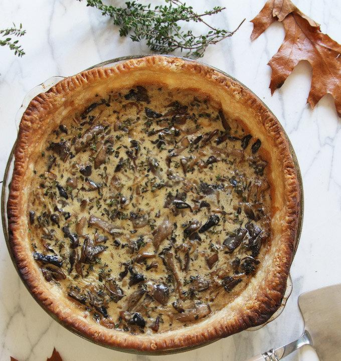 Wild Mushroom Tart