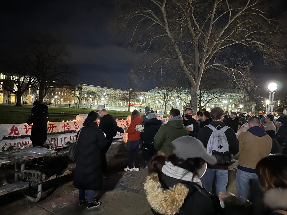 Carnegie Mellon Students Rally Against Chinese Communist Regime