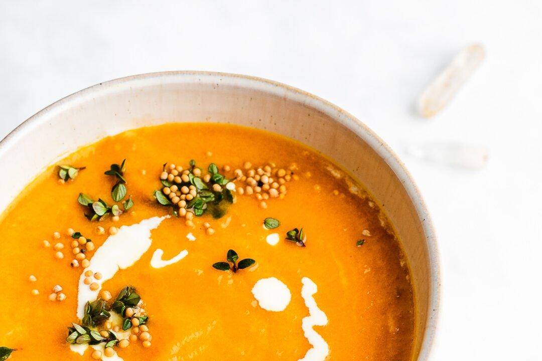 Carrot Leek Soup