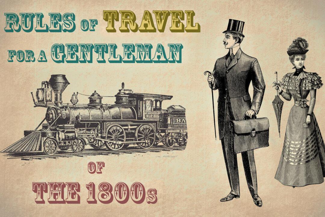 A Guide to Gentlemanly Manners While Travelling Based on an Etiquette Manual From the 1880S