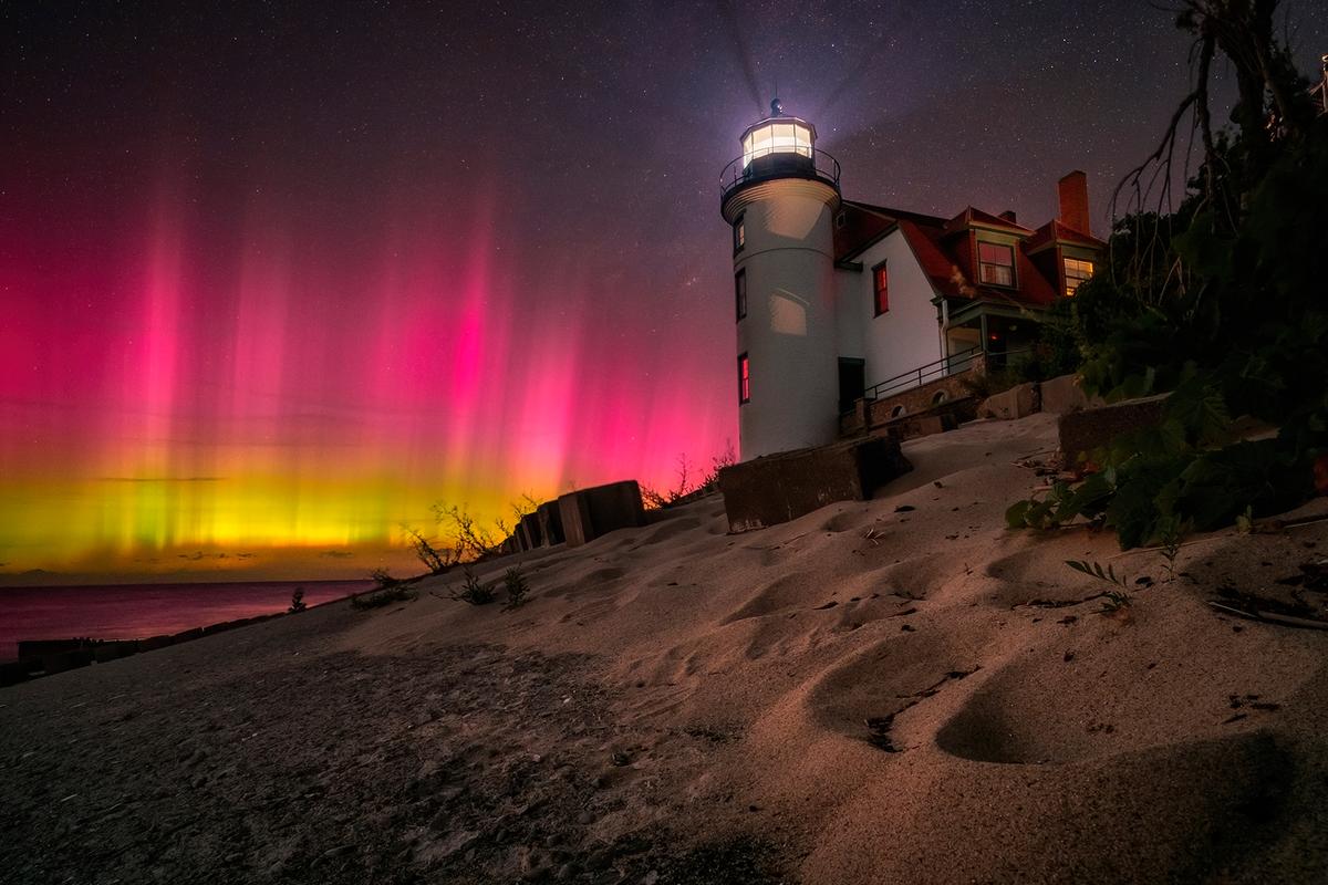 "Michigan Night Watch" by Marybeth Kiczenski. (Courtesy of Marybeth Kiczenski)