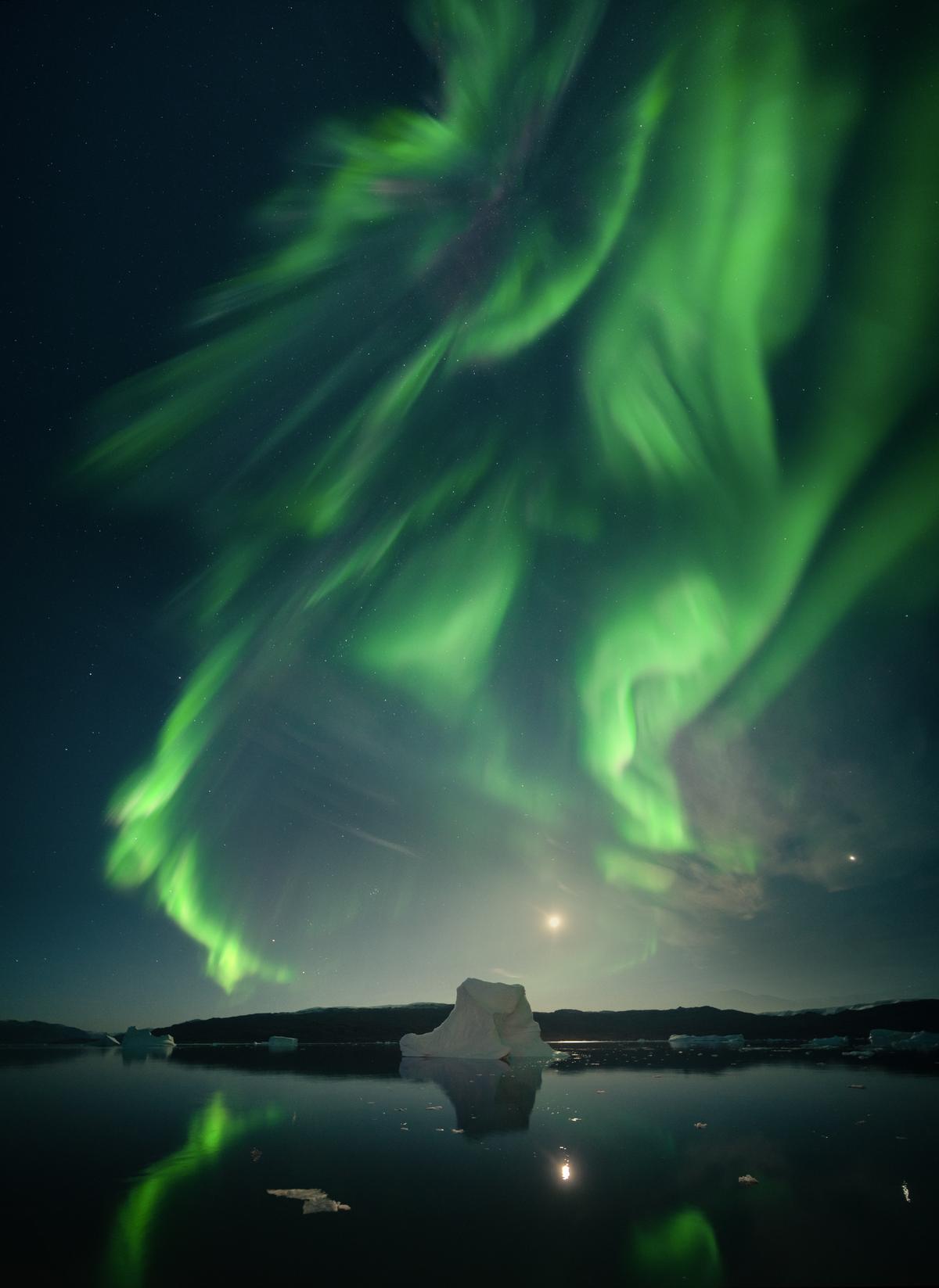 "Towering Ice" by Virgil Reglioni. (Courtesy of Virgil Reglioni)