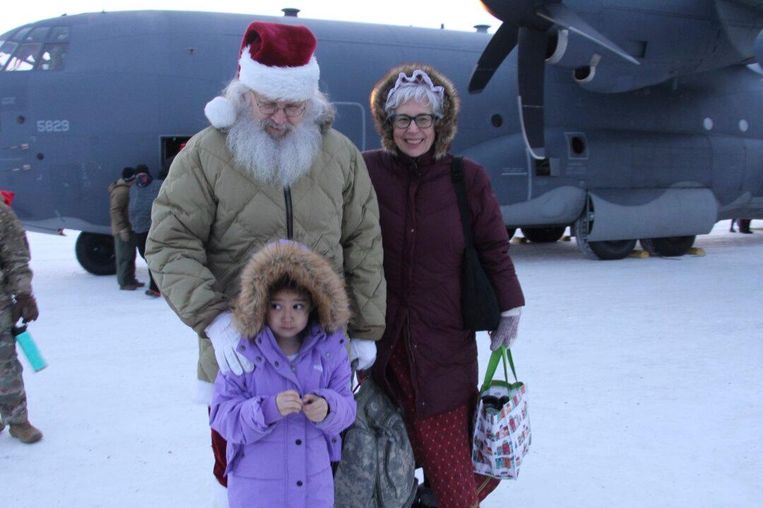 Santa Visit Brings Joy to a Frosty Alaska Inupiat Village