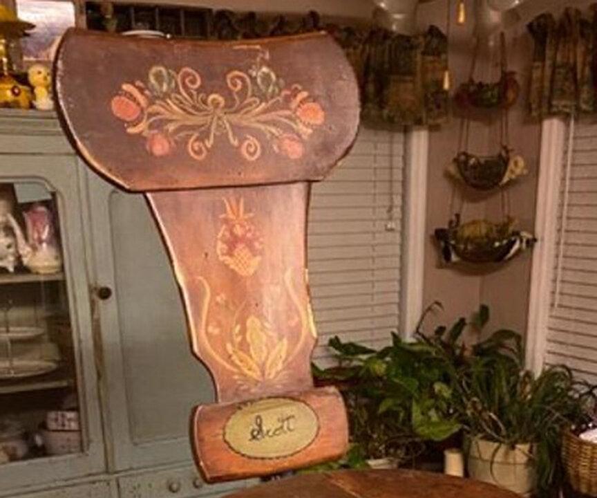 Charming Chair Likely Started as Organ Stool, Hall Chair