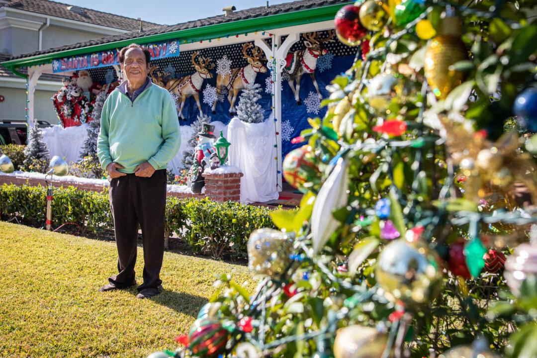 ‘The Christmas Hero’ of Arcadia Ignites Community Spirit With Annual Holiday Display