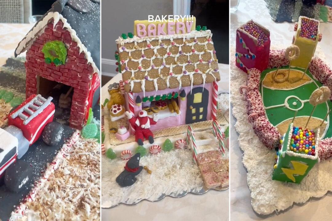 Family Goes Viral for Christmas Gingerbread House Contest, ‘It’s Always Been a Family Thing’