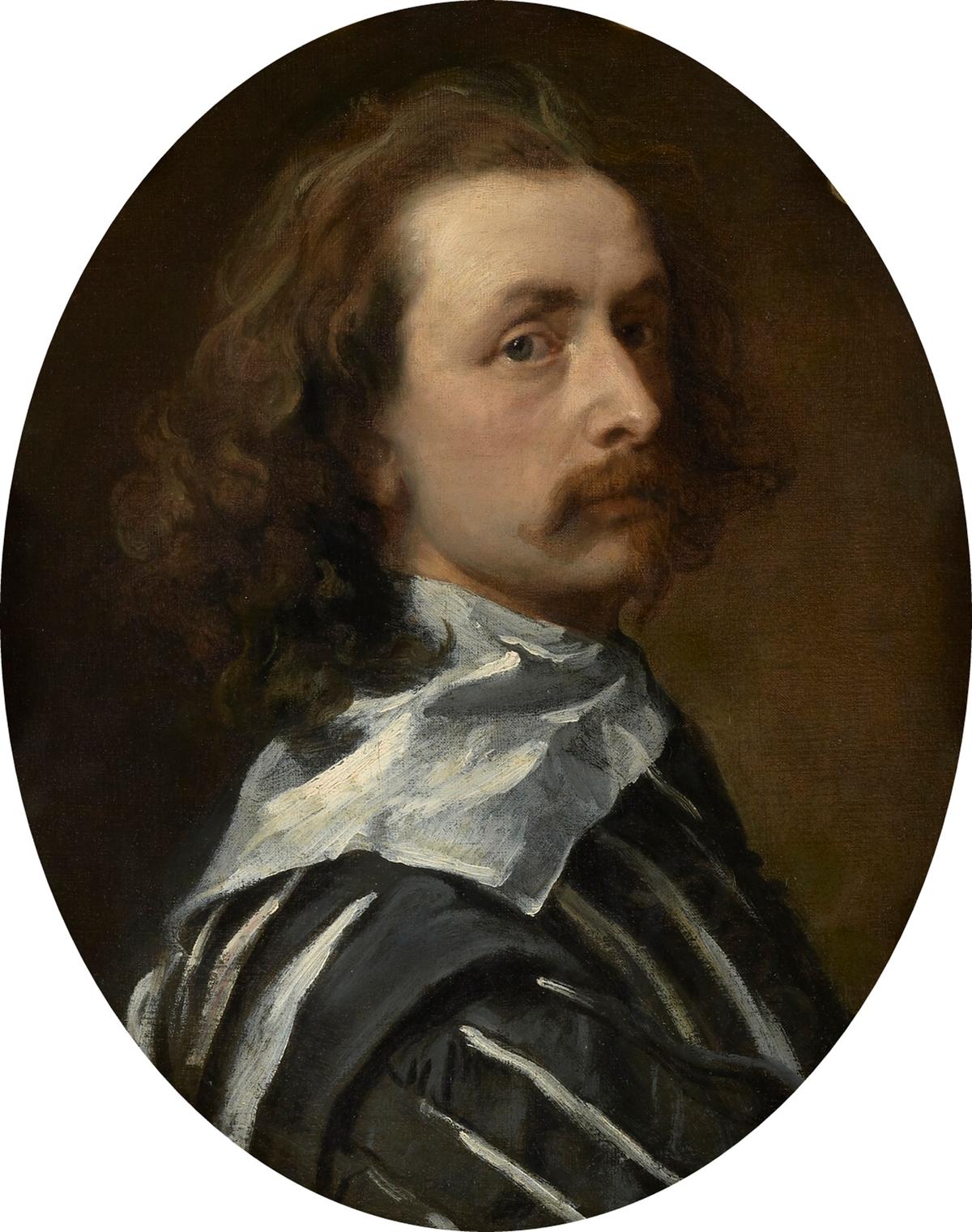 Self-portrait of Sir Anthony van Dyck, circa 1640. Oil on canvas. National Portrait Gallery, London. (Public Domain)
