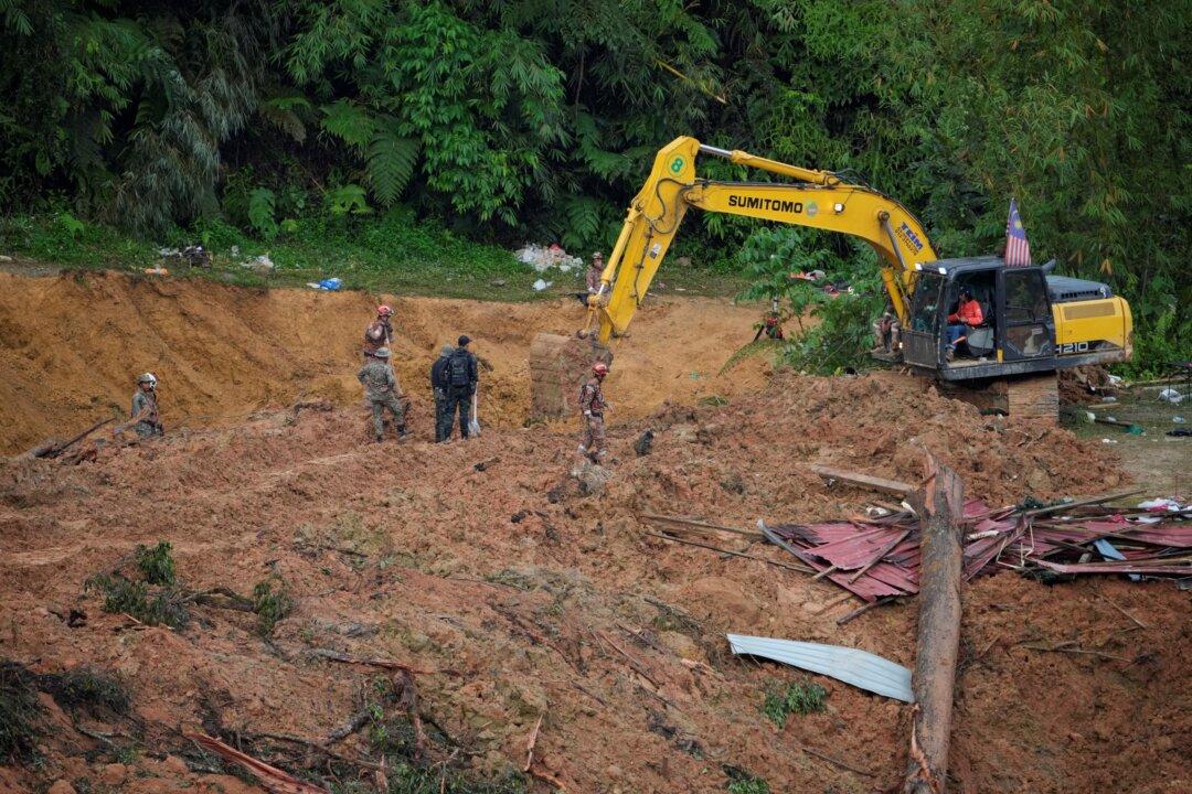 Malaysia Landslide Death Toll Rises to 24, 9 More Missing