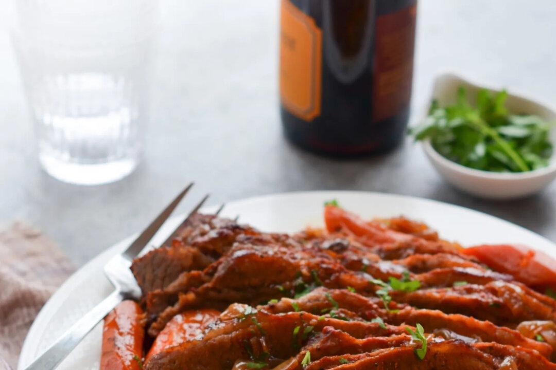 Onion-Braised Beef Brisket