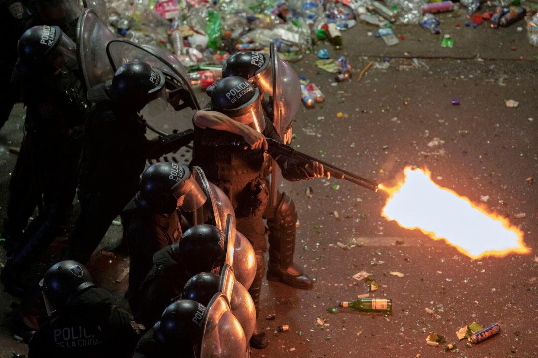 World Cup Celebrations in Buenos Aires Cut Short as Fans Clash With Riot Police