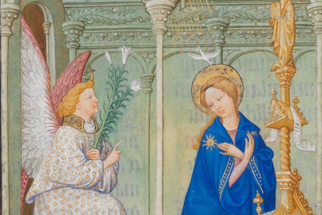 The Teenage Limbourg Brothers’ Illuminated Work ‘The Annunciation’