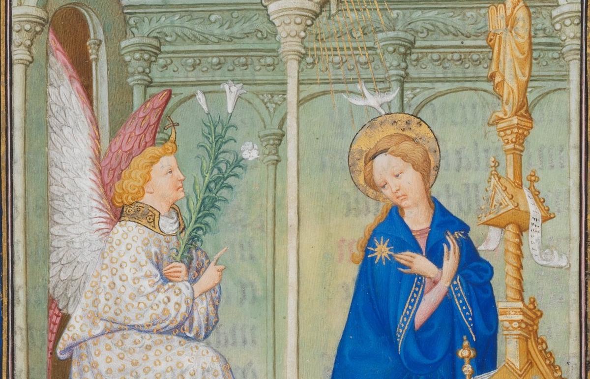 The Teenage Limbourg Brothers’ Illuminated Work ‘The Annunciation’