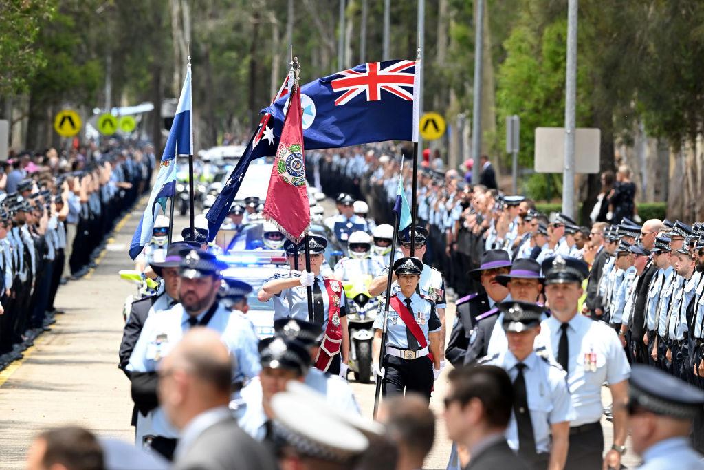 Memorial Service Held for Officers Killed in Deadly Ambush
