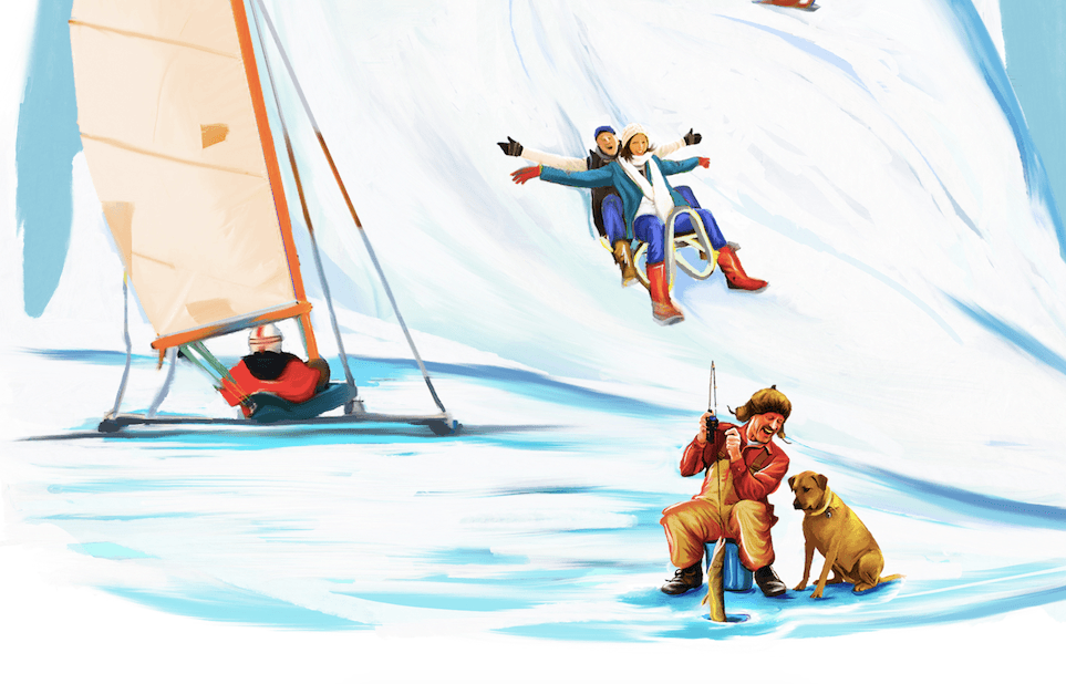 Cold Weather Adventure: Easy, No Coordination-Needed Winter Sports